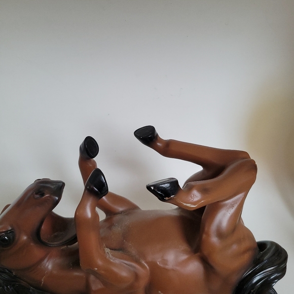 Chestnut Horse Wine Bottle Holder Resin Funny Figurine Equine DWK 2017 - Picture 2 of 5